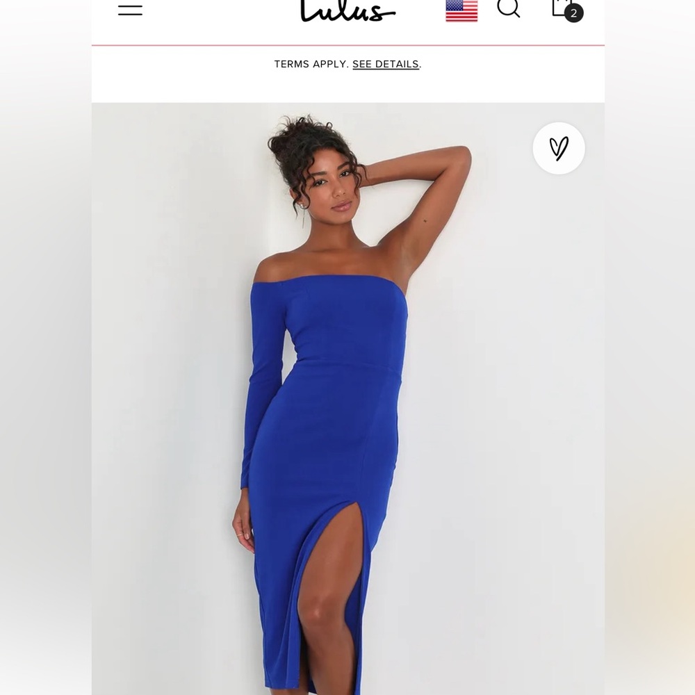 Blue dress